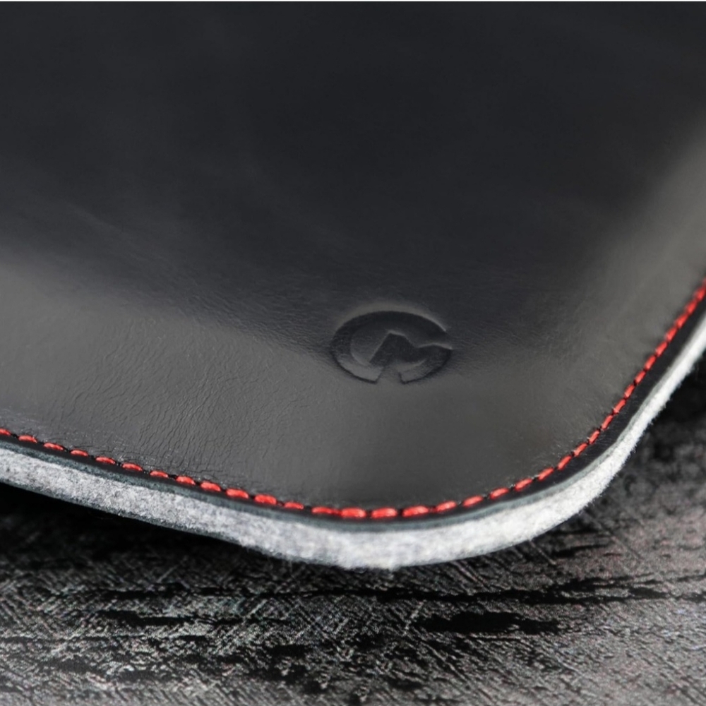 CaseMade Real Leather Laptop Sleeve - Picture 4 of 8
